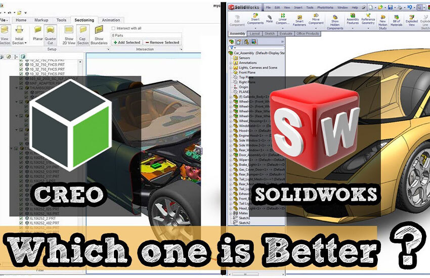 Creo vs SolidWorks: Which CAD Tool Is Right for You?