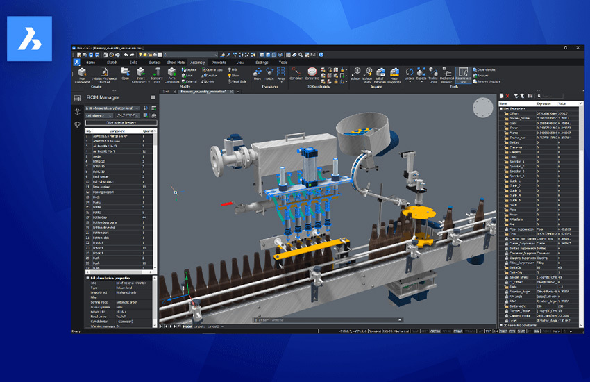 BricsCAD Mechanical Software