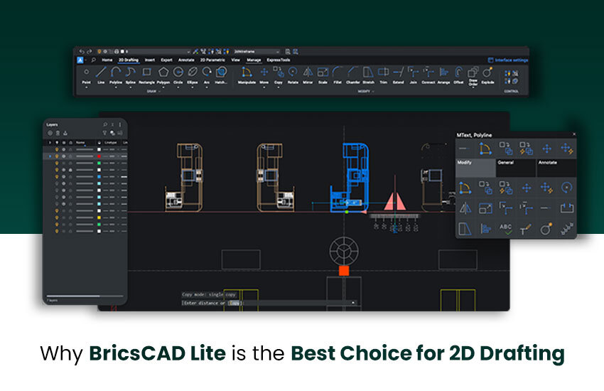 Why BricsCAD Lite is the Best Choice for 2D Drafting